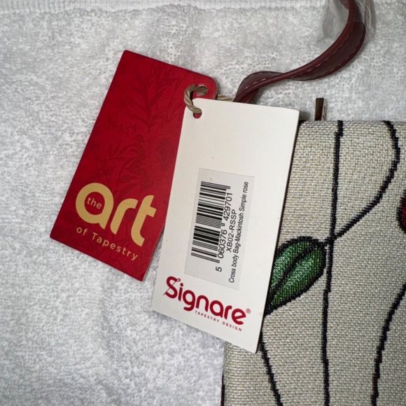 Signare Tapestry Crossbody Bag Mackintosh Simple Rose - Picture 4 of 4